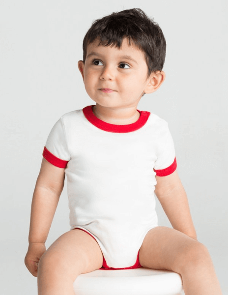 Ringer Body s Vlastnou Potlačou pre Bábätká | Babybugz