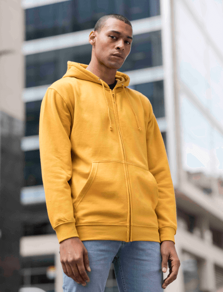 Vlastná potlač na Zoodie Pánsku Mikinu | Just Hoods