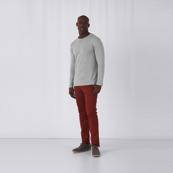 Pánske Tričko s Dlhým Rukávom s Potlačou 