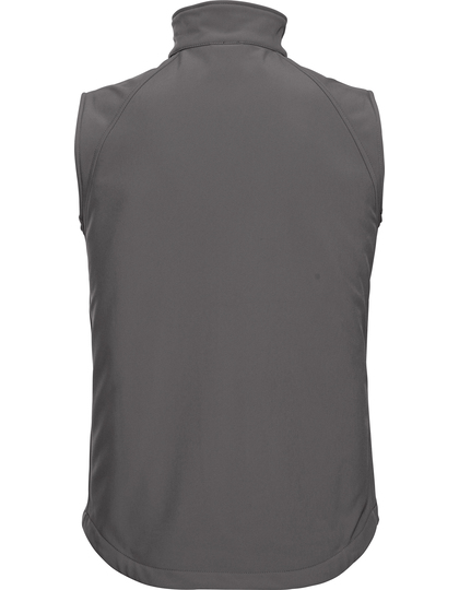 Potlač na Pánsku vestu Russell Gilet zo Softshell Materiálu