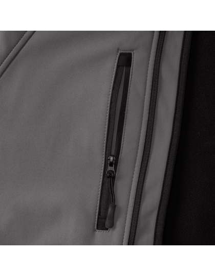 Potlač na Pánsku vestu Russell Gilet zo Softshell Materiálu