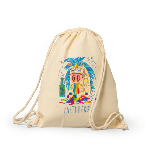 Potlač na Batoh do Fitka – Vytvor Vak s Potlačou Online