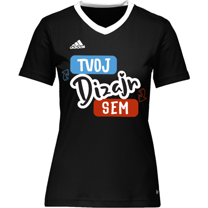 Potlač na Adidas Entrada 22 Športový Dámsky Futbalový Dres - puppynator.sk