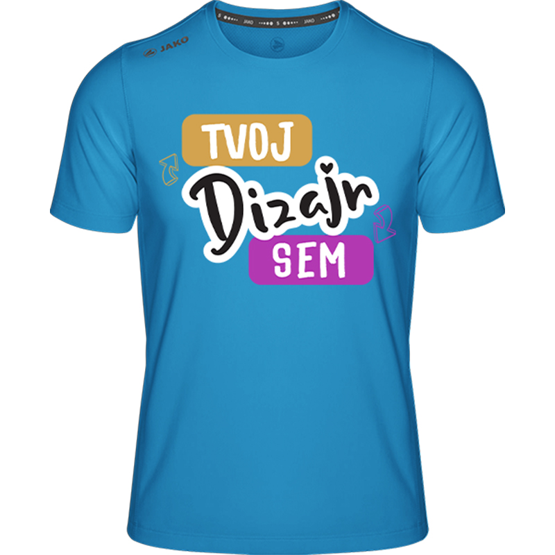 Potlač na Pánske Bežecké Tričko JAKO T-Shirt RUN 2.0 - puppynator.sk