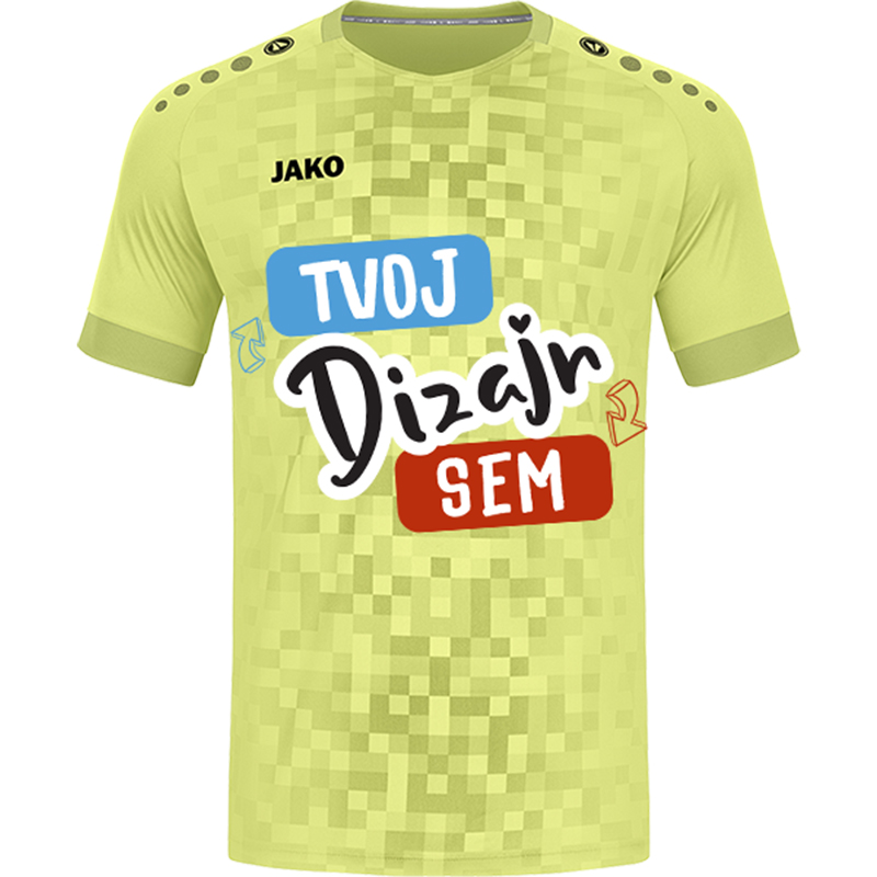 Dizajnová Potlač na Futbalové Tričko JAKO Pixel KA - puppynator.sk