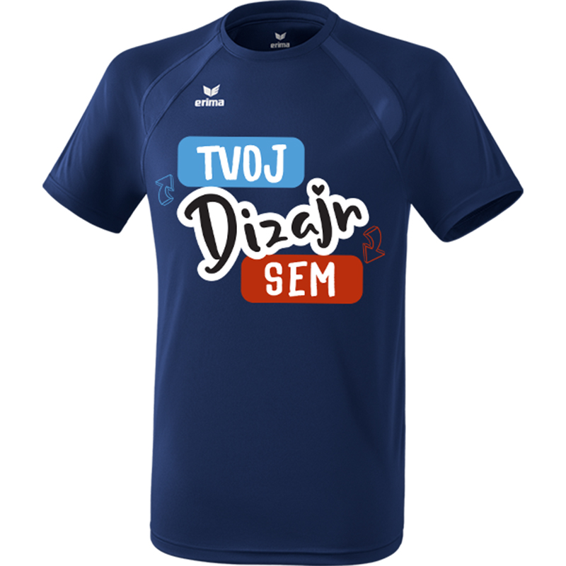 Potlač Športové Erima Tričko na Tréning a pre Tímy - puppynator.sk