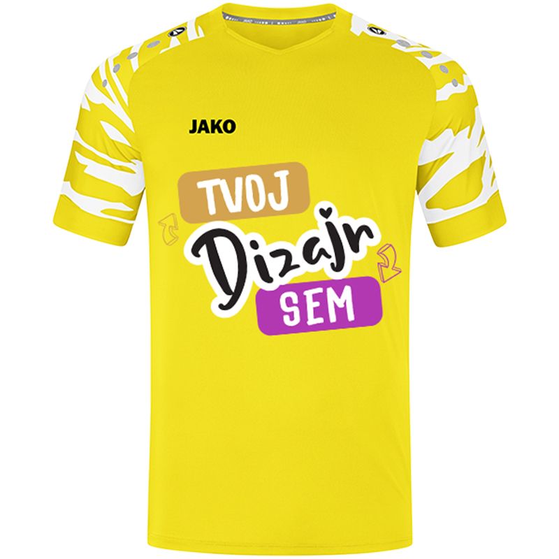 Flexibilná Potlač na Pánske Kátke Tričko JAKO Wild KA - puppynator.sk