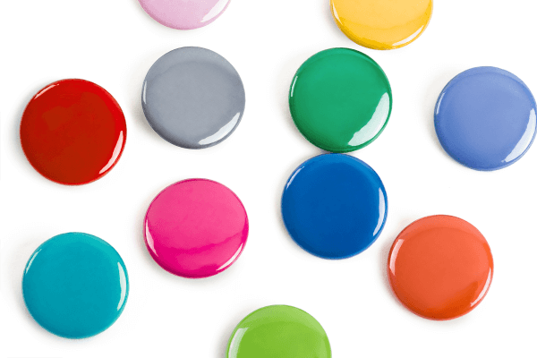 Hliníkový Odznak s Potlačou 25 mm | Vyrob Odznak Online