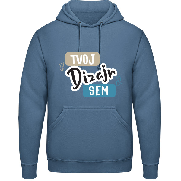 Mikina s Vlastnou Potlačou - Pánska a s kapucňou