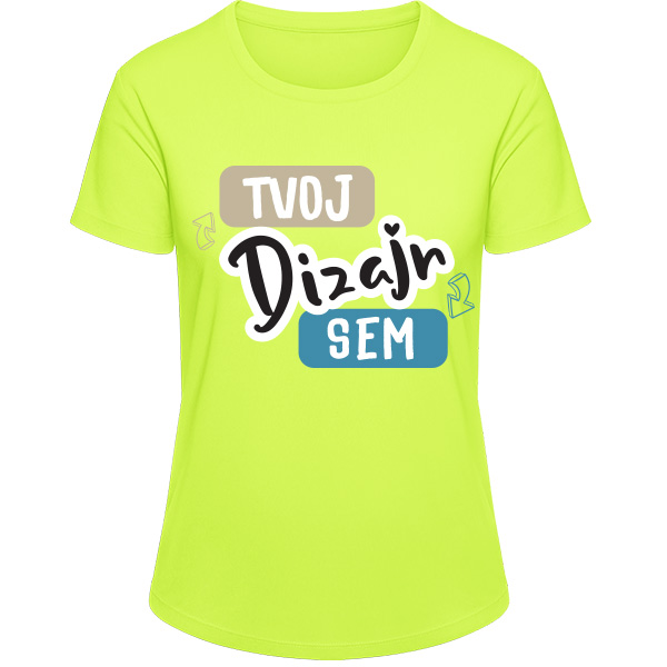 Športové Dámske Tričko s vlastnou potlačou - puppynator.sk