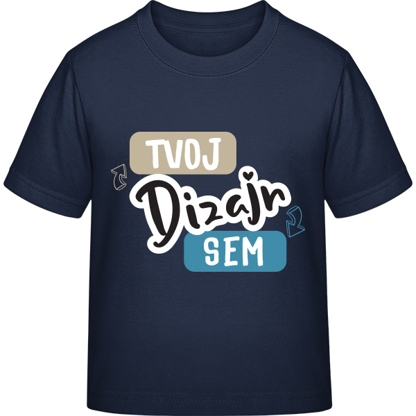 Vlastné Tričko pre Deti s Potlačou fotky, nápisom, online