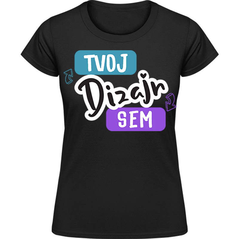 Dámske Krátke tričko Gildan na Potlač - Puppynator.sk