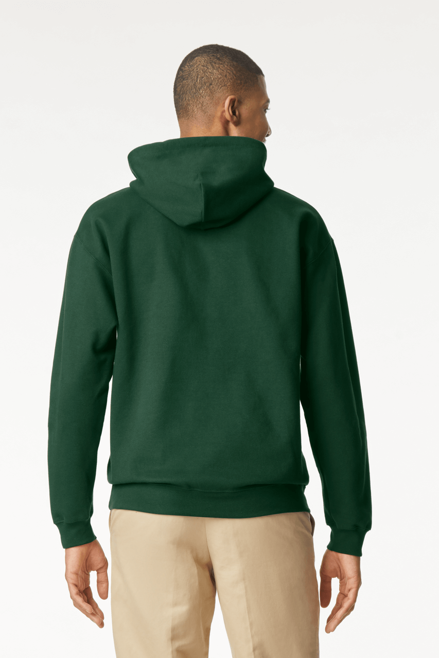 Potlač Mikiny s Kapucňou a Klokaním Vreckom Značky Gildan