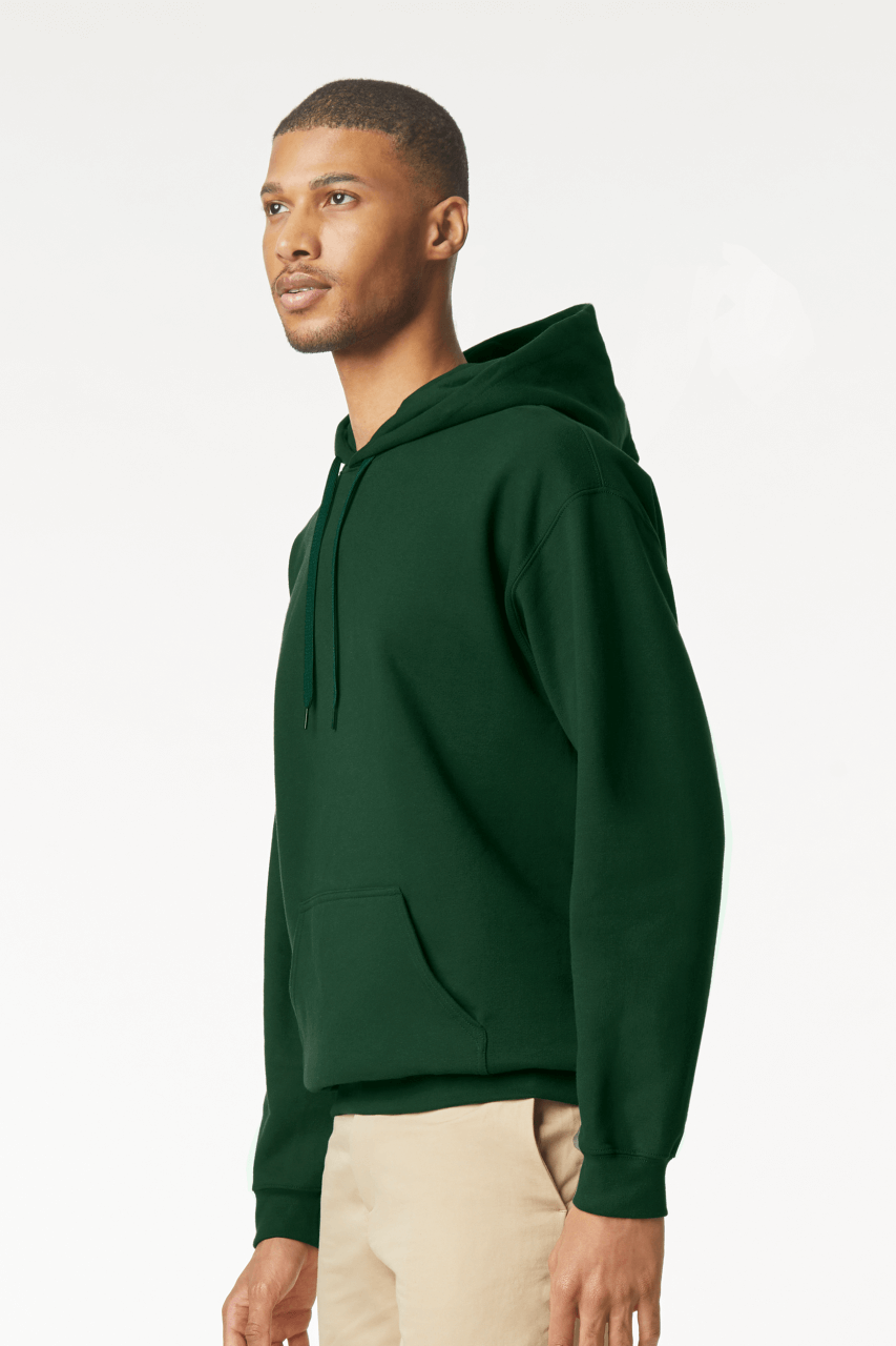 Potlač Mikiny s Kapucňou a Klokaním Vreckom Značky Gildan