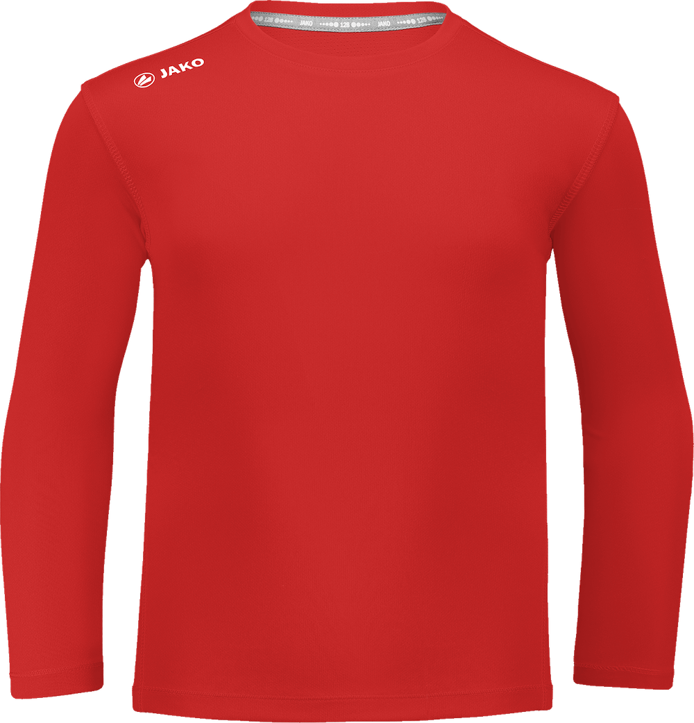 Potlač na JAKO RUN 2.0 Bežecké Tričko pre Deti - Dlhý Rukáv