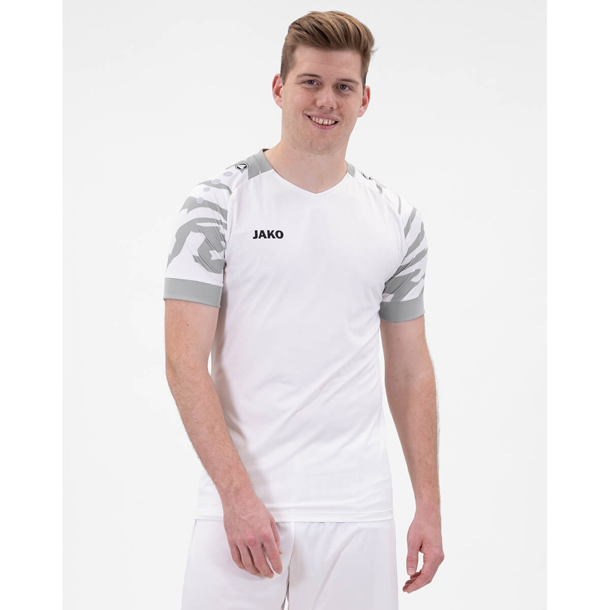 Flexibilná Potlač na Pánske Kátke Tričko JAKO Wild KA