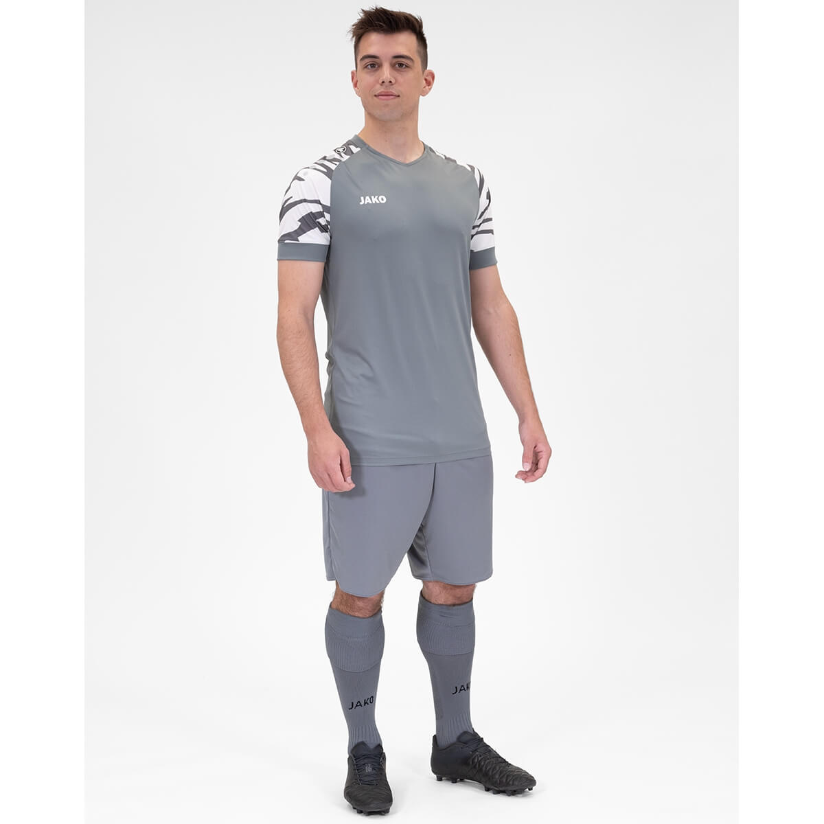 Flexibilná Potlač na Pánske Kátke Tričko JAKO Wild KA