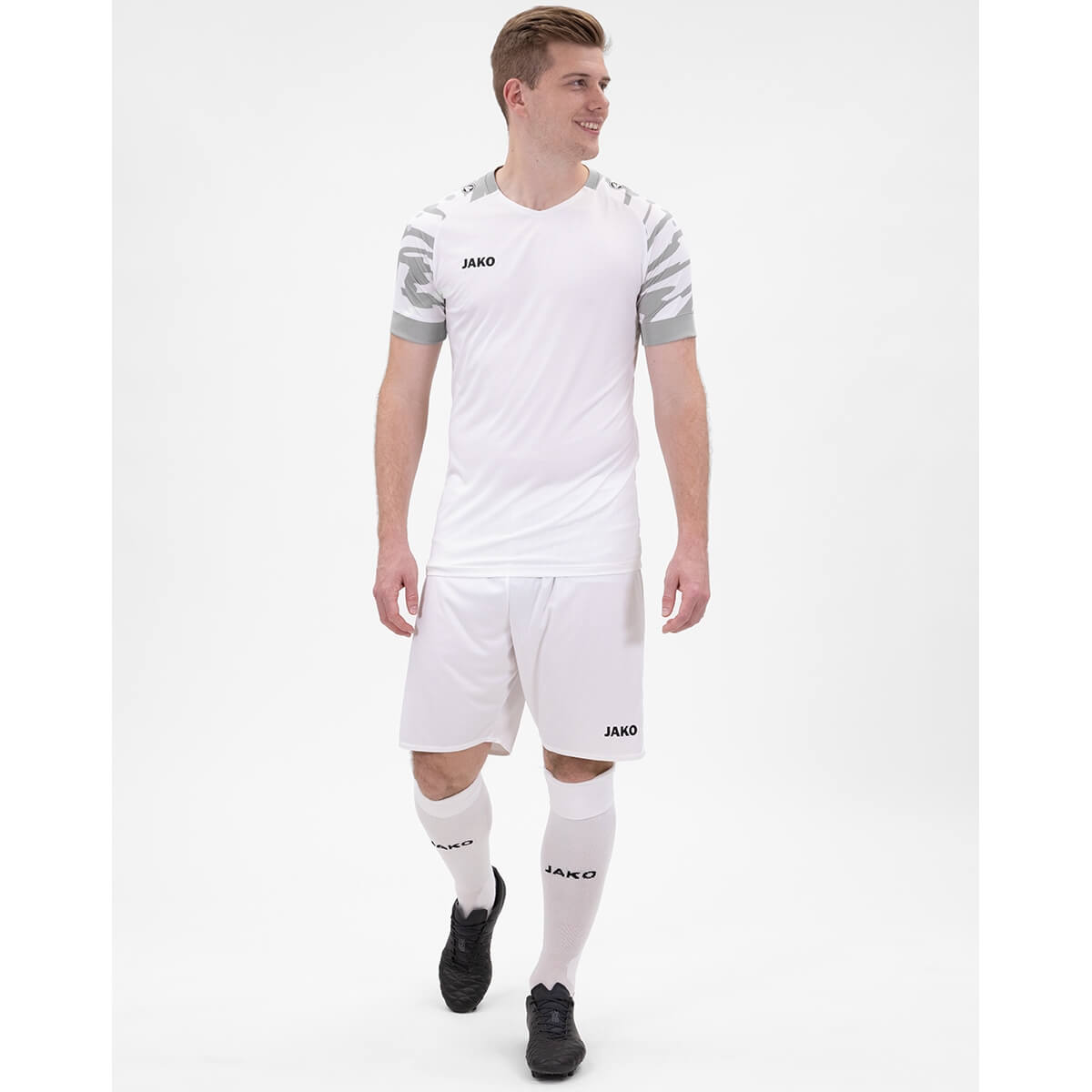 Flexibilná Potlač na Pánske Kátke Tričko JAKO Wild KA