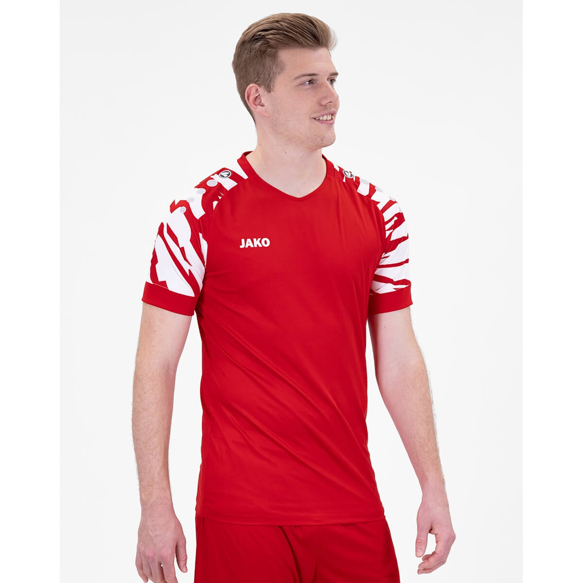 Flexibilná Potlač na Pánske Kátke Tričko JAKO Wild KA