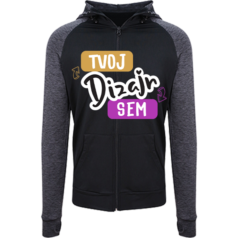 Potlač na Pánsku Mikinu Just Cool s Kapucňou a Zipsom - puppynator.sk