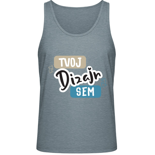 Pánske Tielko s Vlastnou Potlačou, fotkou, nápisom