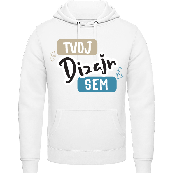 Pánska Mikina s Vlastnou Potlačou s Kapucňou - puppynator.sk