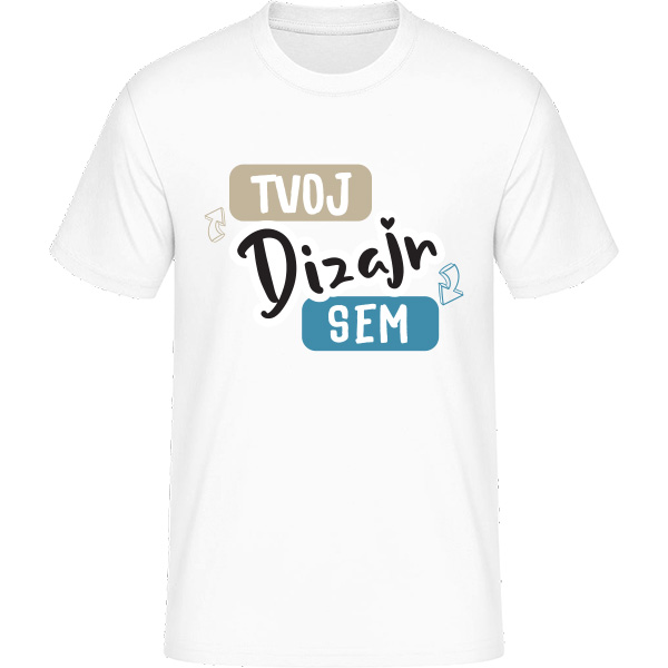  Vlastná Potlač na Akciové Pánske Tričko - zlavnené