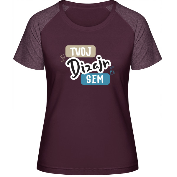 Predĺžené Dámske Tričko s Vlastnou Potlačou na puppynator.sk