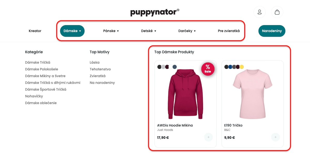 Kde a ako si vyberiem tricko na potlač