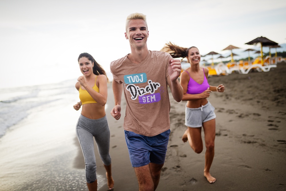 Bežecké tričko s potlačou na puppynator.sk