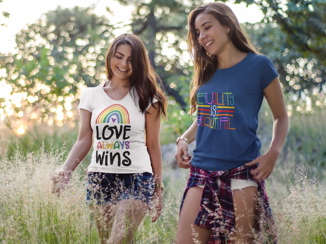 Dúhové tričká a dúhové mikiny - puppynator.sk