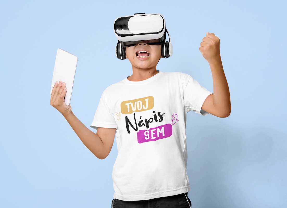 Gamerské tričko s vlastnou fotkou - puppynator.sk