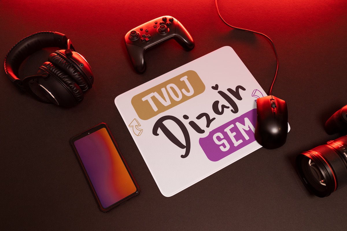 Herná podložka pod myš s potlačou - puppynator.sk