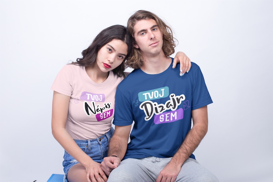 I Love tričká vytvoríš na puppynator.sk