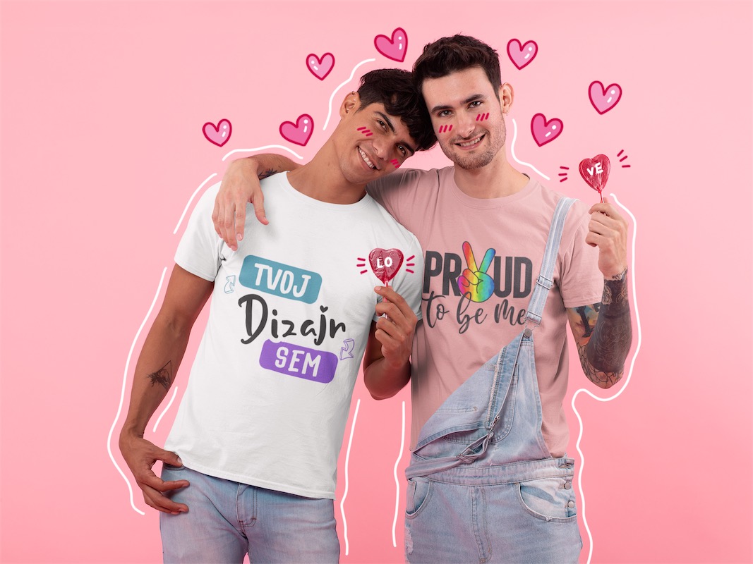 LGBTI motívy na Tričko - puppynator.sk