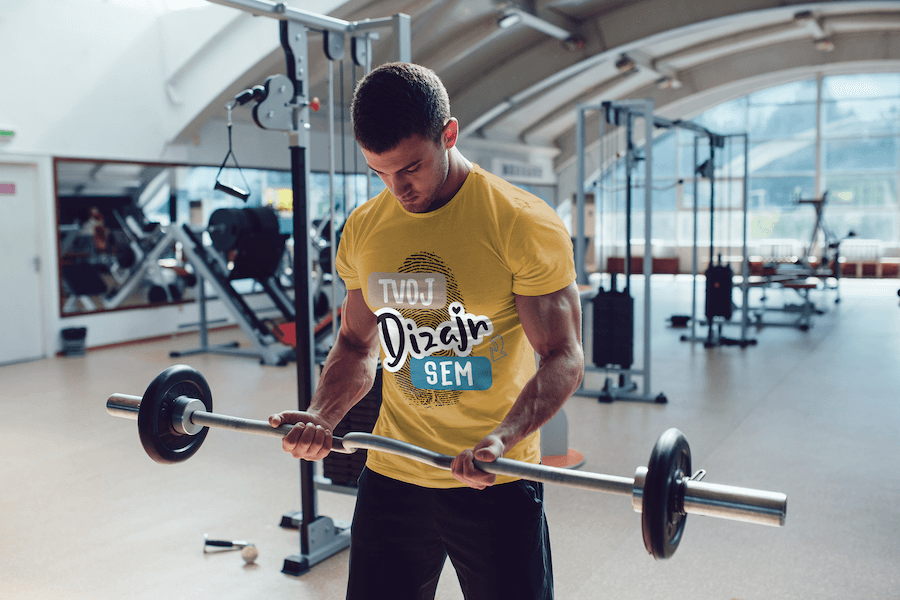 Potlač na Pánske športové tričko na puppynator.sk