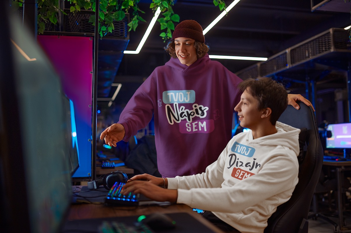 Mikina pre gamera s fotkou - puppynator.sk