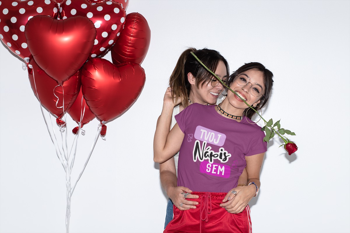 Nápisy na LGBTI tričko - puppynator.sk