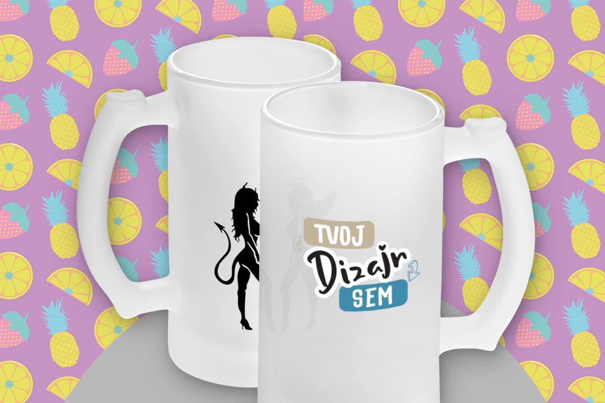 Potlač na Poháre a šálky s vlastnou potlačou - puppynator.sk