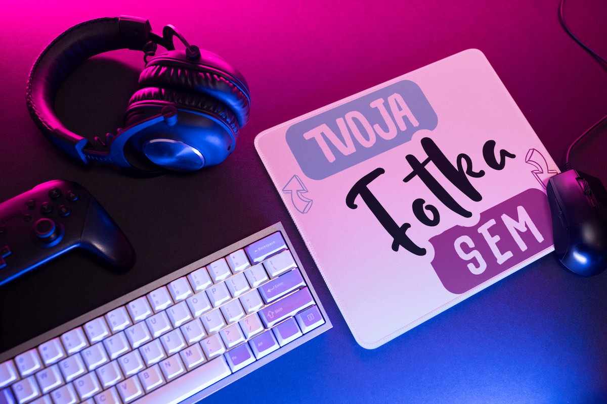 Potlač fotky na podložku pod myš pre deti