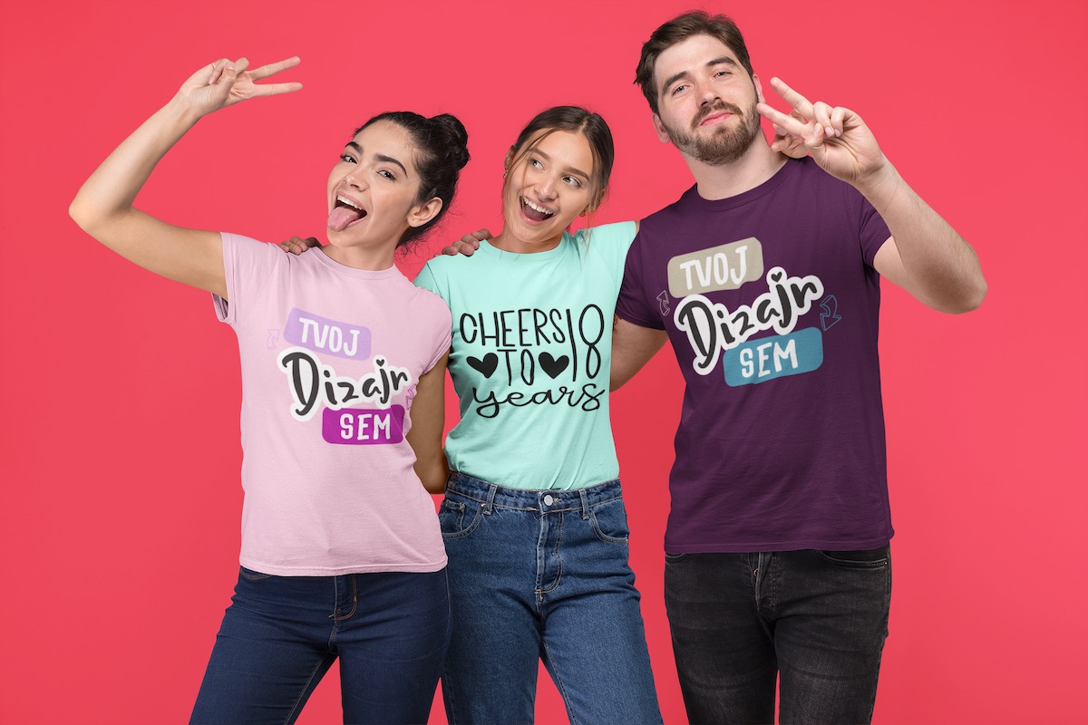 Navrhni si Tričko na oslavu osemnástky - puppynator.sk