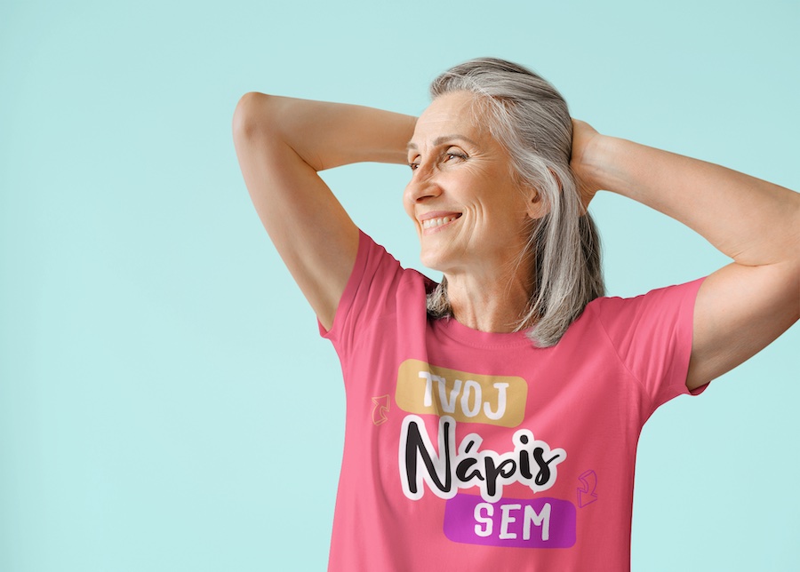 Tričko pre babku s venovaním a vlastným nápisom