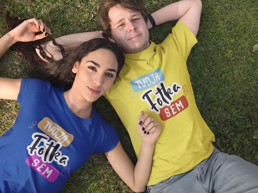 Vlastné I Love tričko s fotkou