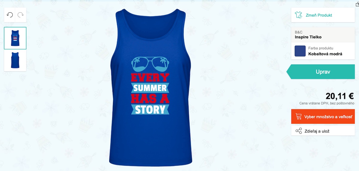 Príklad ako urpaviť motív na puppynator-e