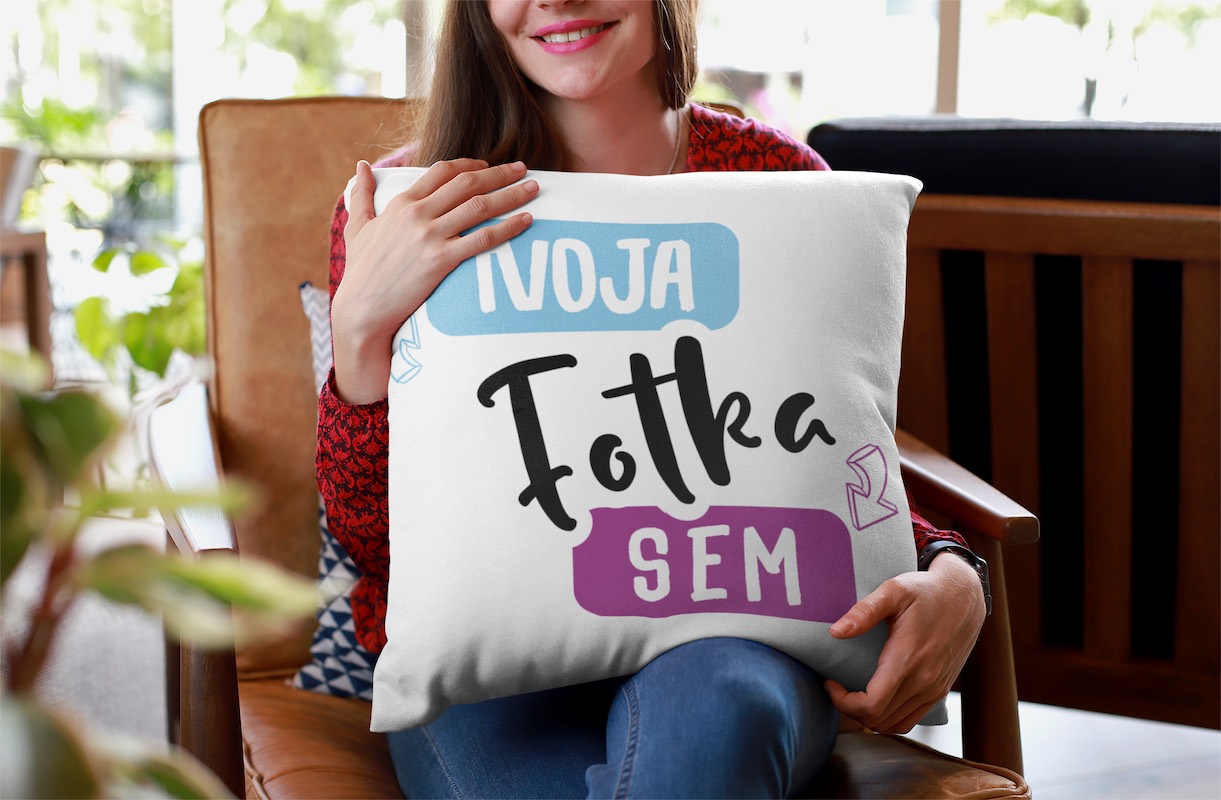 Vankúš pre mamu ku dňu matiek - puppynator.sk