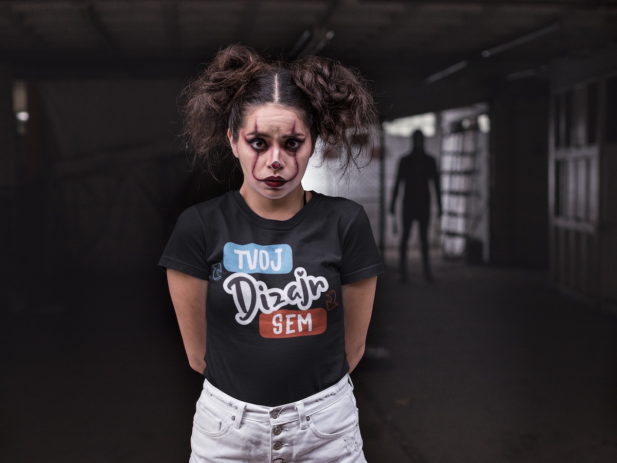 Vlastné halloweenske tričká s vlastnou potlačou - puppynator.sk