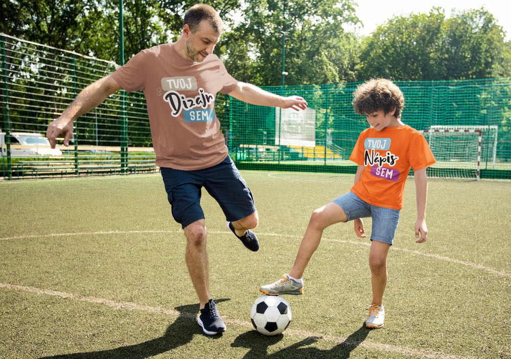 Vlastný futbalový dres s potlačou na puppynator.sk