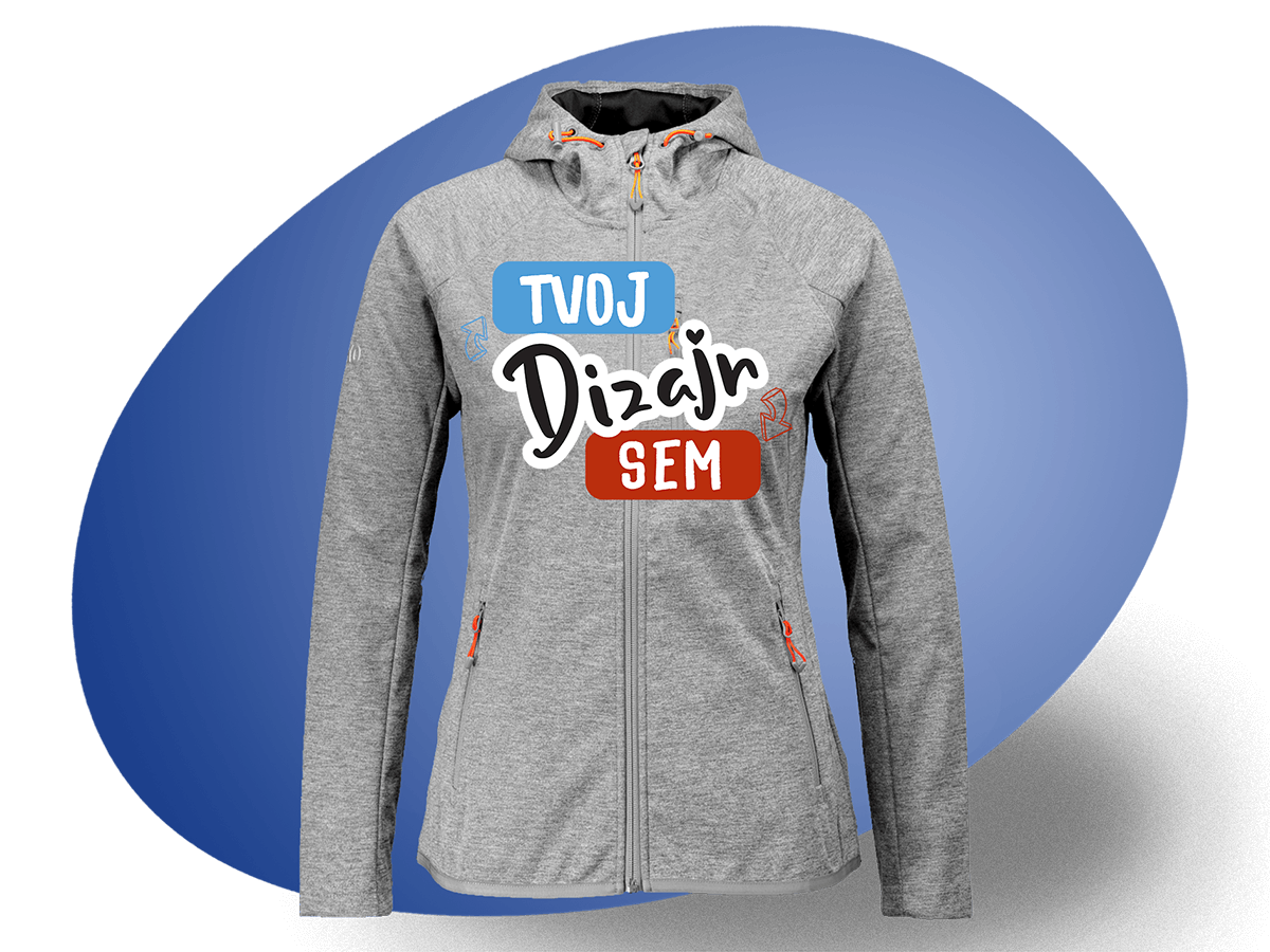 Potlač Dámskej Bundy alebo Dámska Vesta s Vlastnou Potlačou