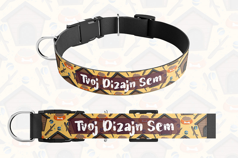 Obojok pre psa s potlačou mena - puppynator.sk