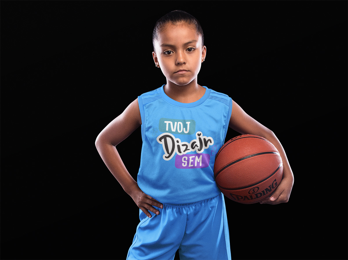 Potlač detské športové tielko - puppynator.sk